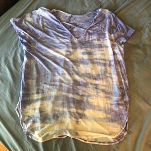 18/20 Lane Bryant activewear tie dyed shirt